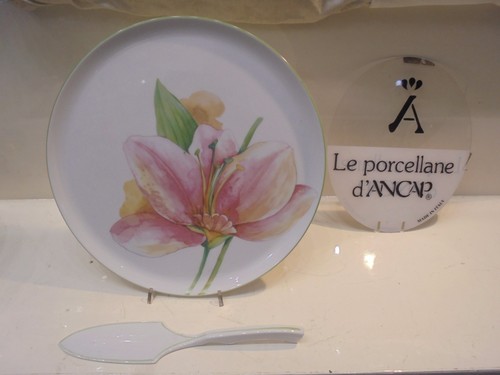 Piatto torta con - con, paletta