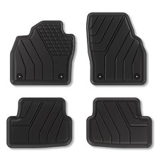 Tappetini Tappeti per Audi A1 II dal 2018 in poi su misura in gomma