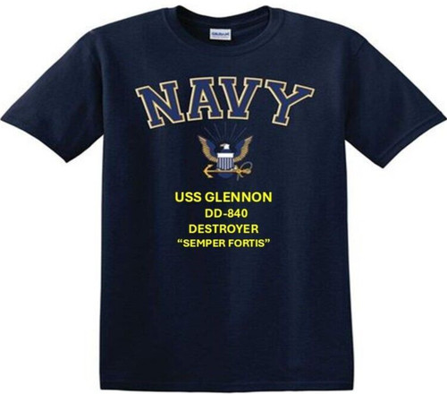 Uss glennon 840 - uss, *