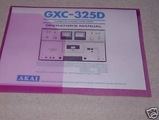 AKAI GXC-325D CASSETTE TAPE