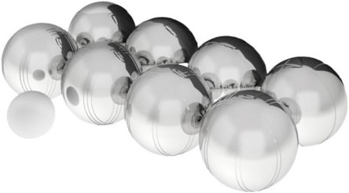 Set palline acciaio - 8,