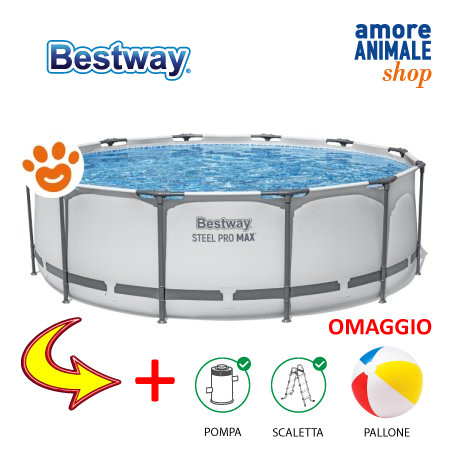 Bestway piscina steel pro - pro, max