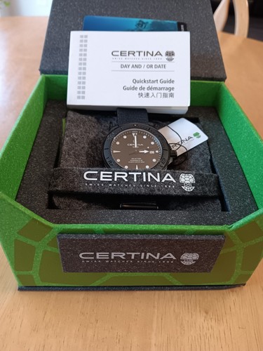Certina 43mm action - certina, ds