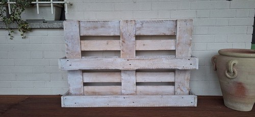 Portafiori pallet bianco per - portafiori,