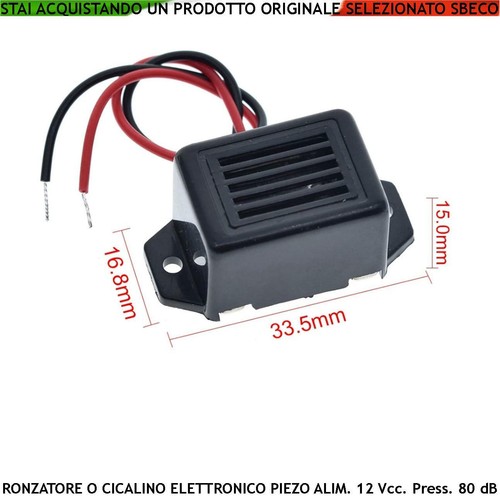 Cicalino elettronico ronzatore - cicalino,