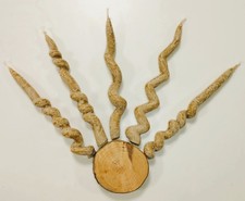 Lotto 5 Candele a torciglione