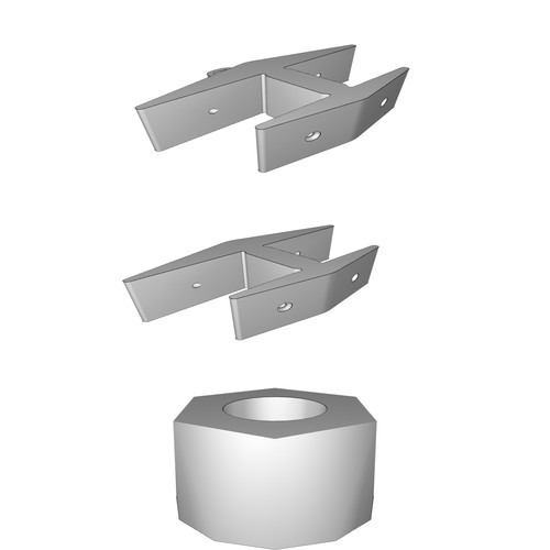 Set staffe conversione per - staffe,