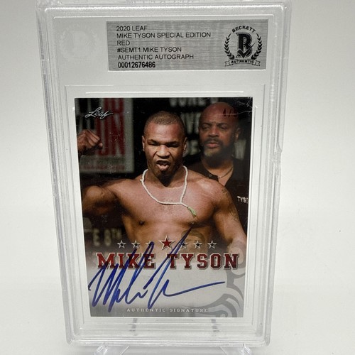 Autografo 2020 leaf mike tyson - leaf,