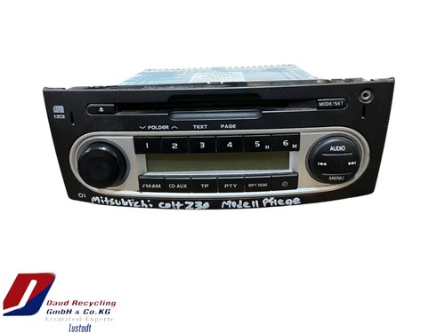 Radio mitsubishi colt z30 - radio,