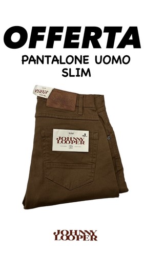 Pantalone looper chino uomo - pantalone,