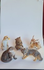 Lot of 5 "Babies of Endangered Species" Hamilton Collection