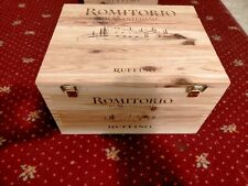 Cassa Legno "Vuota" Vino 2007 Romitorio Di Santedame Ruffino X 6 Bottiglie 