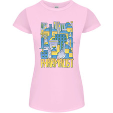 Farmacista Chimico Design Donna Minuta Taglio T-Shirt
