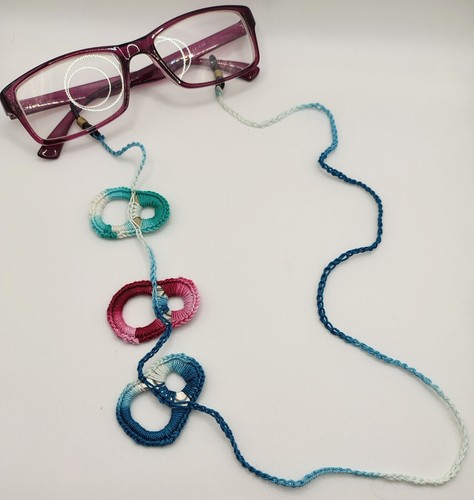 Collana occhiali laccetto - collana, x