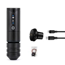 Macchina per tatuaggi wireless Ambition Ninja Pro Tattoo Machine lunga 4,0...