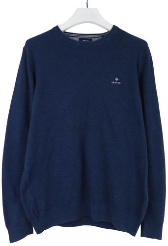 Felpa gant uomo grande blu - felpa,