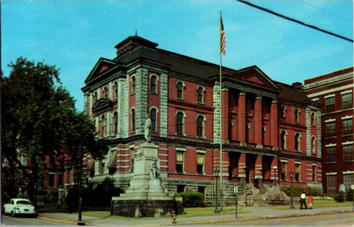 Cartolina wheeling edificio - cartolina,