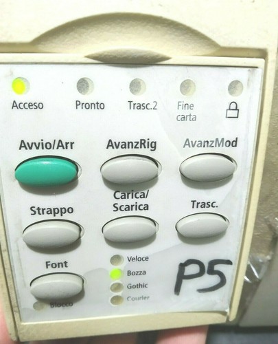 Lexmark 2400 2481 - 2400, pulsanti