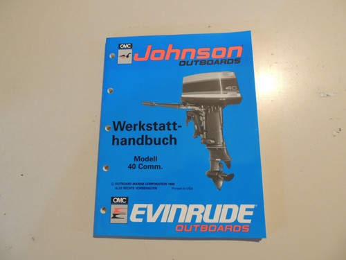 Manuale officina johnson - officina, /