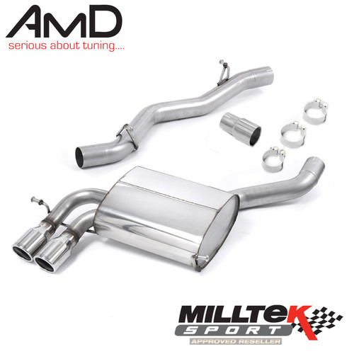 Milltek audi cat scarico - 8p,