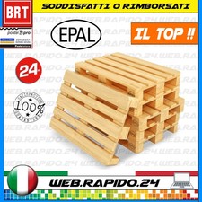 2X BANCALI EPAL 80X120X15 IN LEGNO PEDANA PALLET_USATO OTTIME CONDIZIONI 24H!!