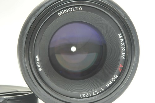 Obiettivo minolta maxxum 50 - minolta,
