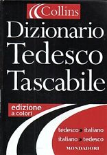DIZIONARIO TASCABILE TEDESCO - Collins - vocabolario - lingue italiano Mondadori