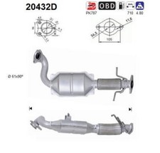85 KW 115 CV CATALIZZATORE PER