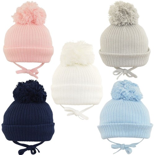 Cappello bambino pom pom pom