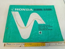 catalogo ricambi parts catalogue originale n4 1981 Honda XL 500 S a b c z