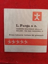 Furga Depliant Pieghevole Pinocchio d'oro 1959