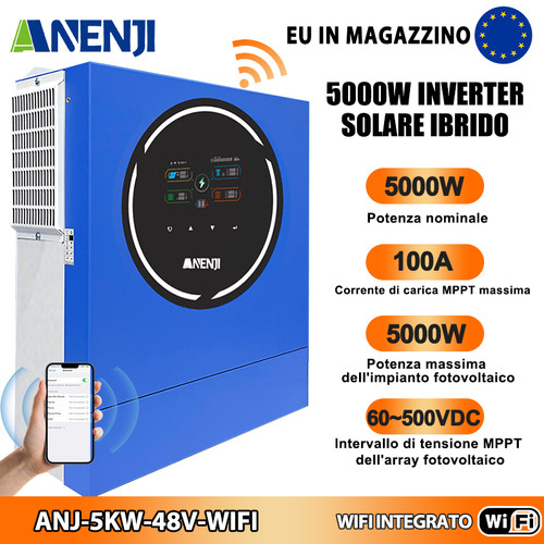 5000w 48v ibrido inverter - 48v,
