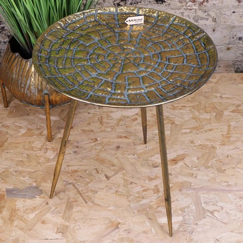 Tavolino chena metallo antico - chena,