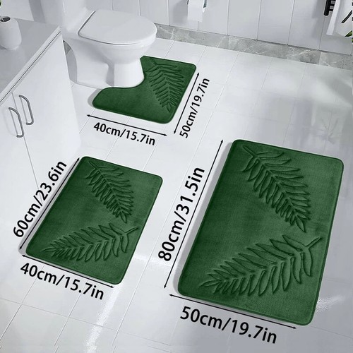 Set tappetino bagno - 3, pz/set