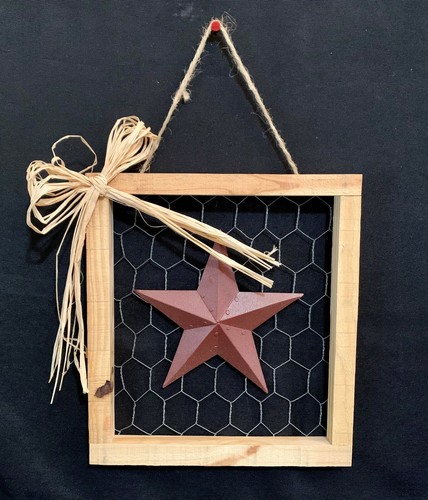 Prim country framed wire - prim,
