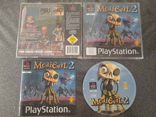 Medievil black label ps1 - label,