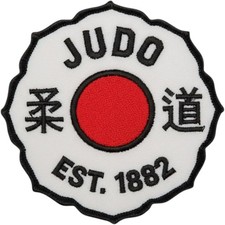 Patch judo ricamata