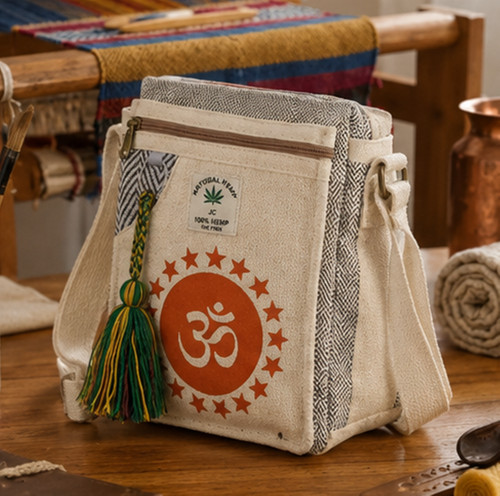 Borsa tracolla canapa - tracolla,