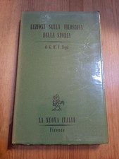 Lezioni sulla filosofia della - lezioni,