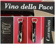 apribottiglie CORMÒNS ? cavatappi?VINO DELLA PACE originale ITALIA collezione