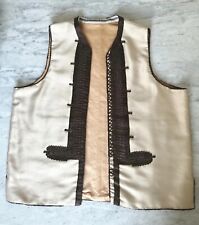 PANCIOTTO in raso Magreb NUOVO, SARTORIALE tg. XL. Originale Anni 80 pezzo unico