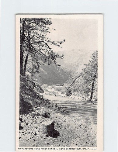 Cartolina kern river canyon - kern,