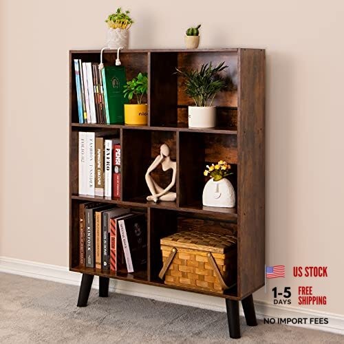 Libreria moderna marrone - , 3