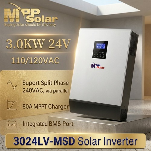 3000w 24v 120vac mpp - 3000w,