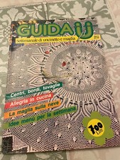 Guida U settimanale di uncinetto e maglia  1984 Centri bordi tovaglia