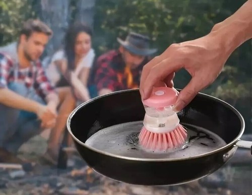 Spazzola con dispenser - con, sapone