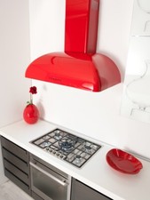 Cappa Parete TOP Rossa da 60cm