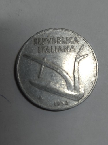 1953 italy lire - 1953-r, 10
