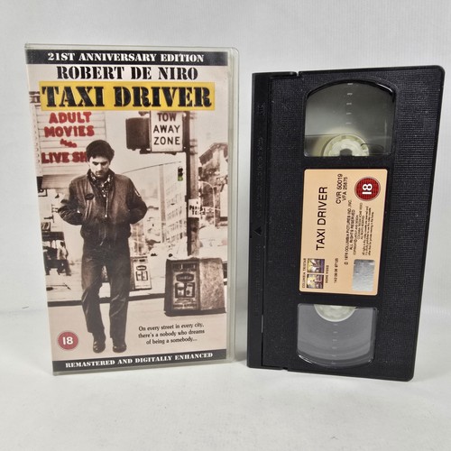 Taxi driver vhs video - taxi,