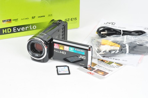 Videocamera jvc everio e15 - videocamera,